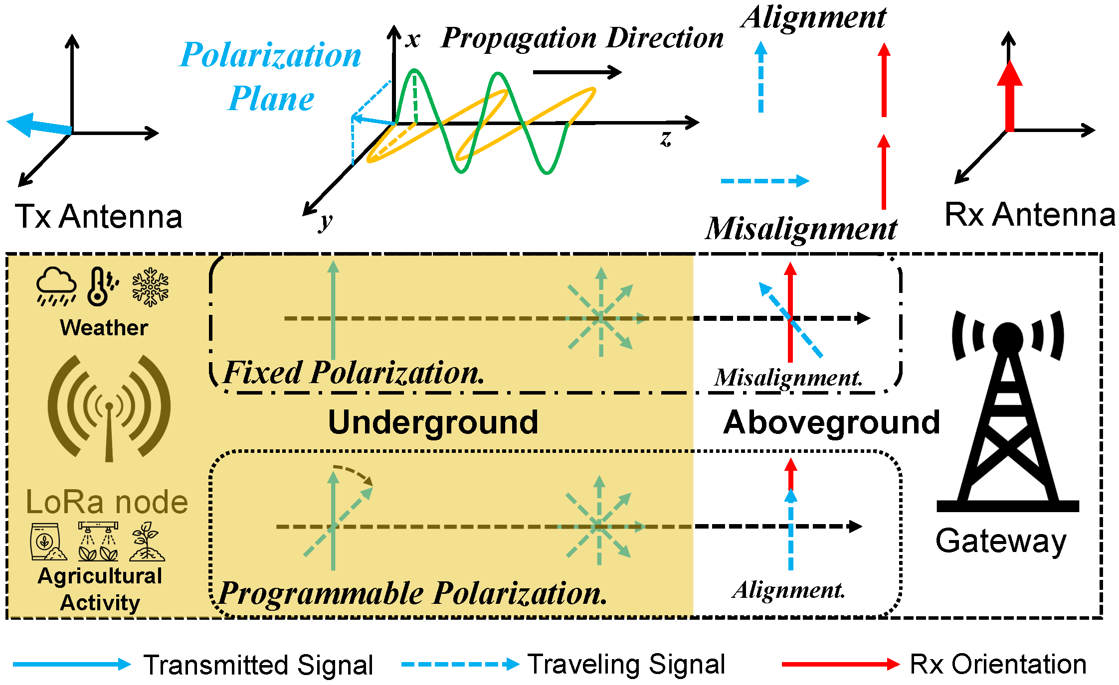 Polarization alignment rationale